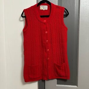 Sweater Bee BANFF LTD. Vintage Vest